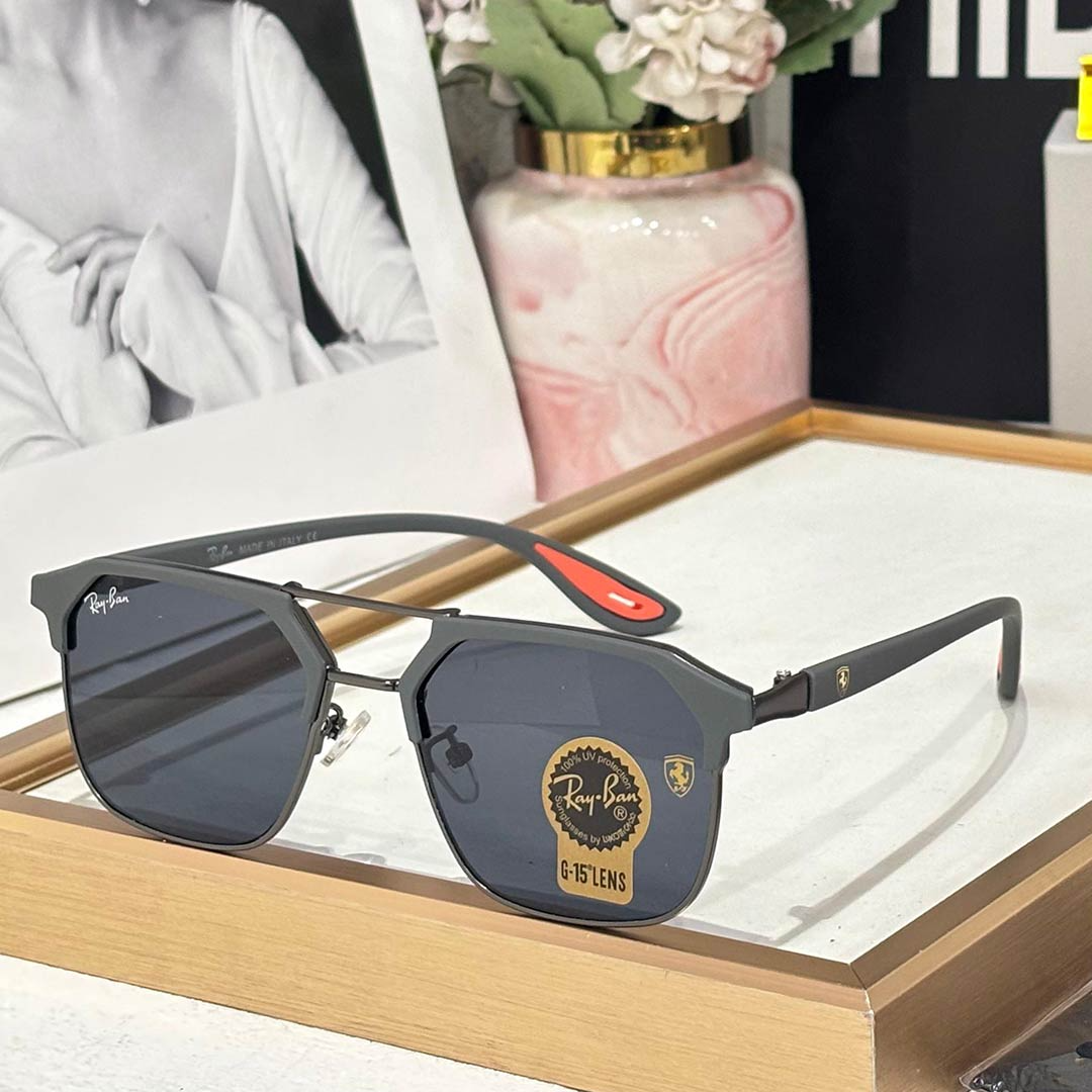 Ray Ban Grey Clear Eyewear For Daily Causal Evergreen UV Protected For Unisex.