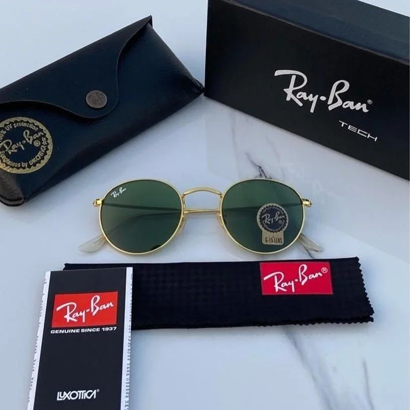 RAY-BAN New Fancy Men's Round Trendy Hot Favourite Wintage Sunglass For Unisex.