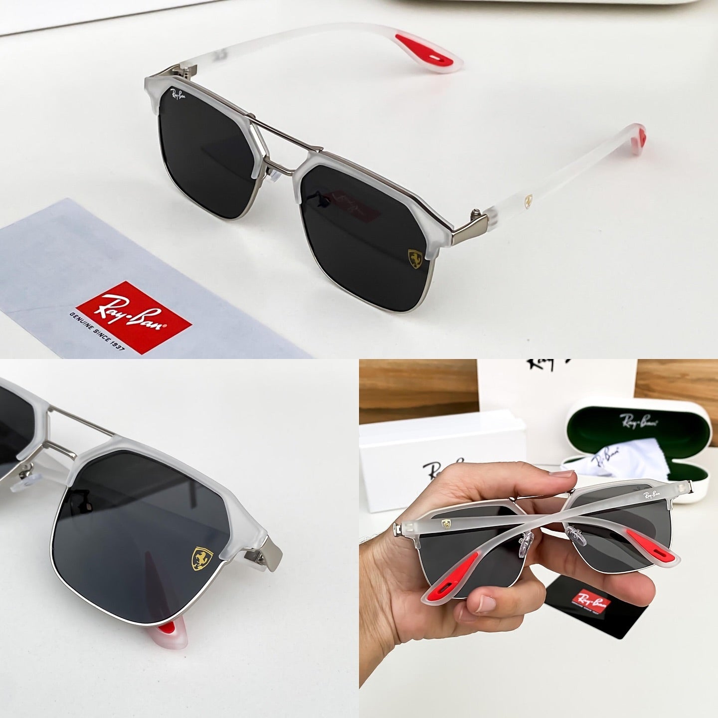 Ray Ban Fancy Sunglass For Daily Causal Evergreen UV Protected For Unisex