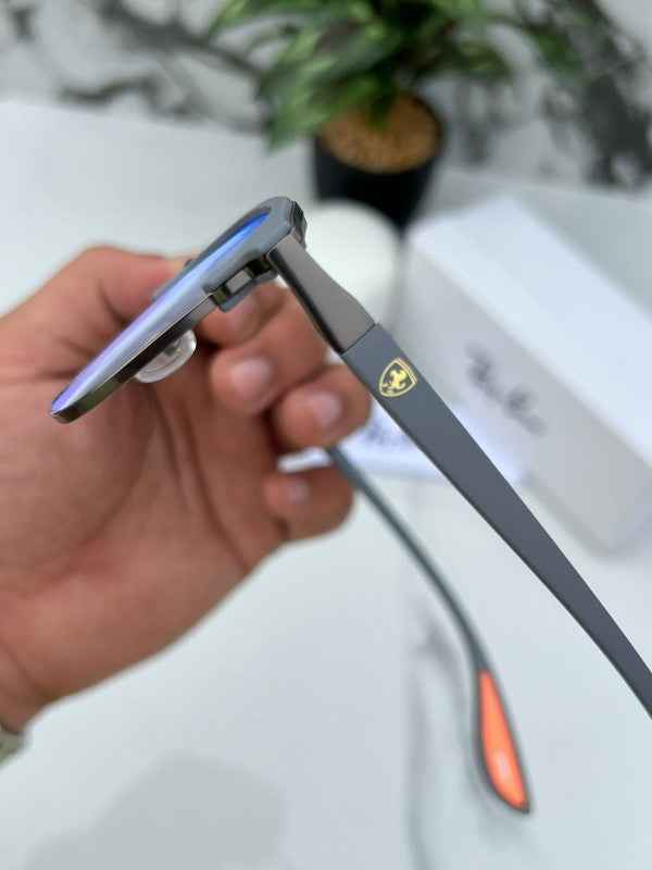 Ray Ban Fancy Grey Clear Eyewear For Daily Causal Evergreen UV Protected For Unisex.