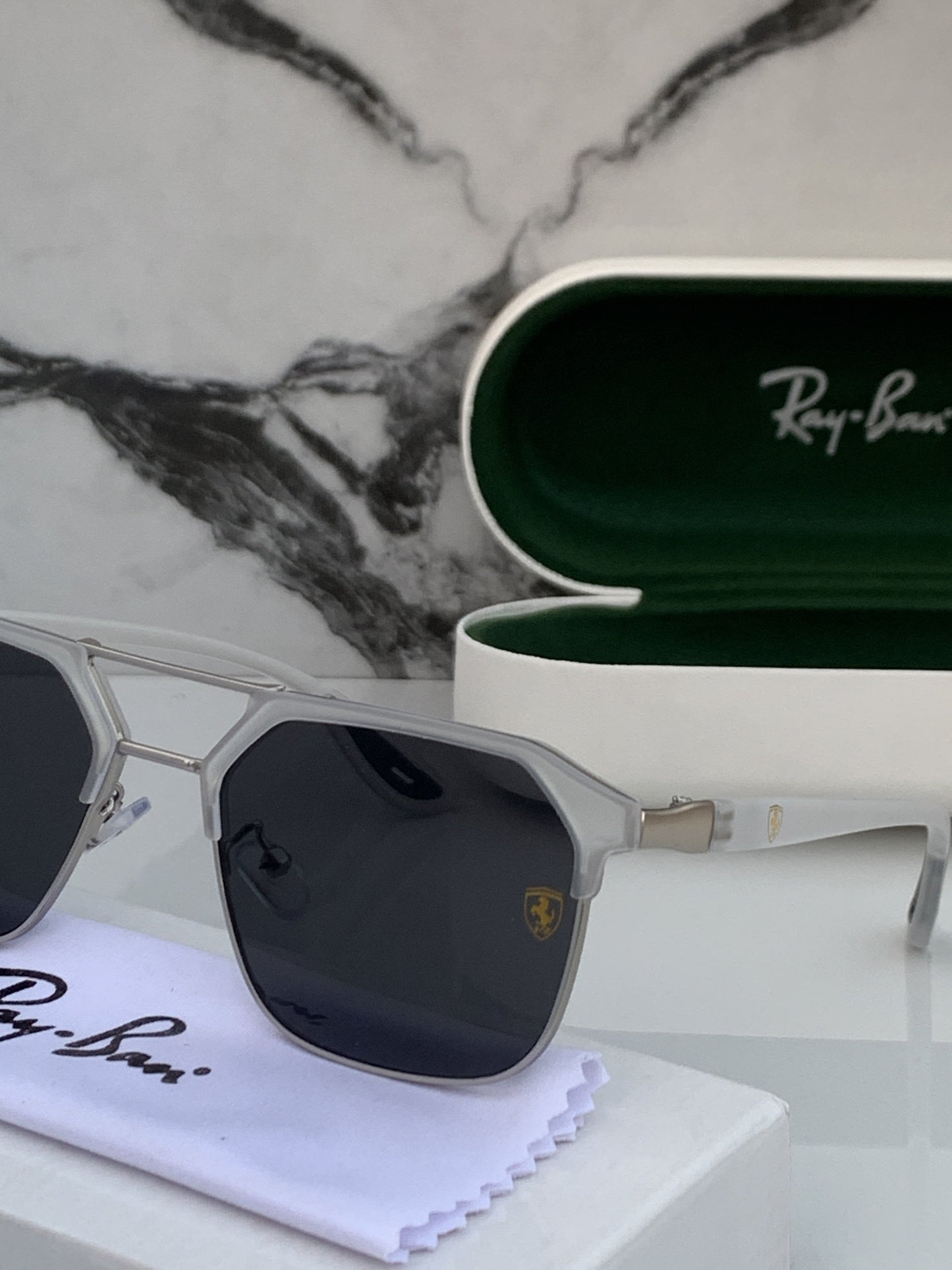 Ray Ban Fancy Sunglass For Daily Causal Evergreen UV Protected For Unisex
