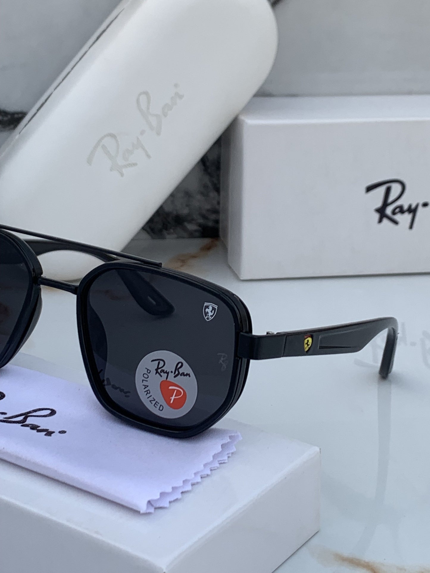 Ray Ban Fancy Sunglass For Daily Causal Evergreen UV Protected For Unisex