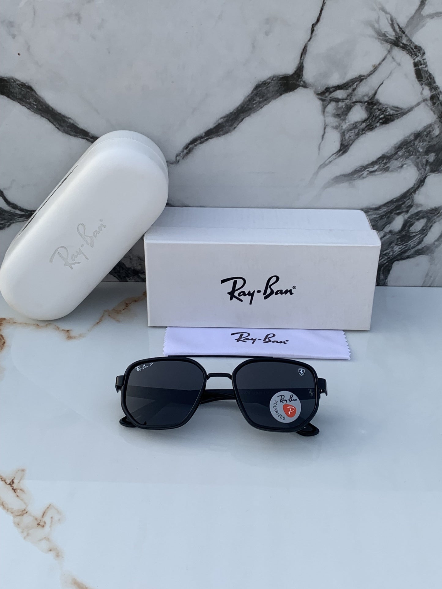Ray Ban Fancy Sunglass For Daily Causal Evergreen UV Protected For Unisex
