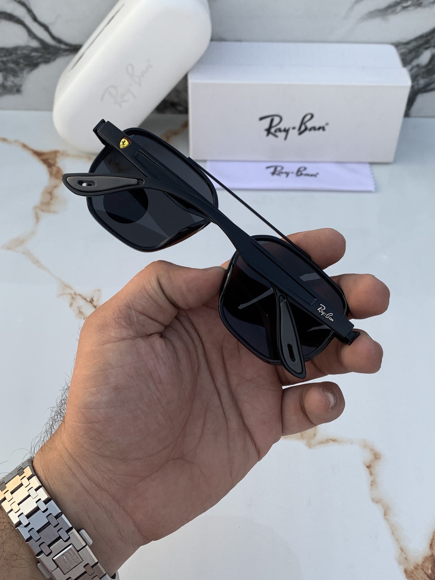 Ray Ban Fancy Sunglass For Daily Causal Evergreen UV Protected For Unisex