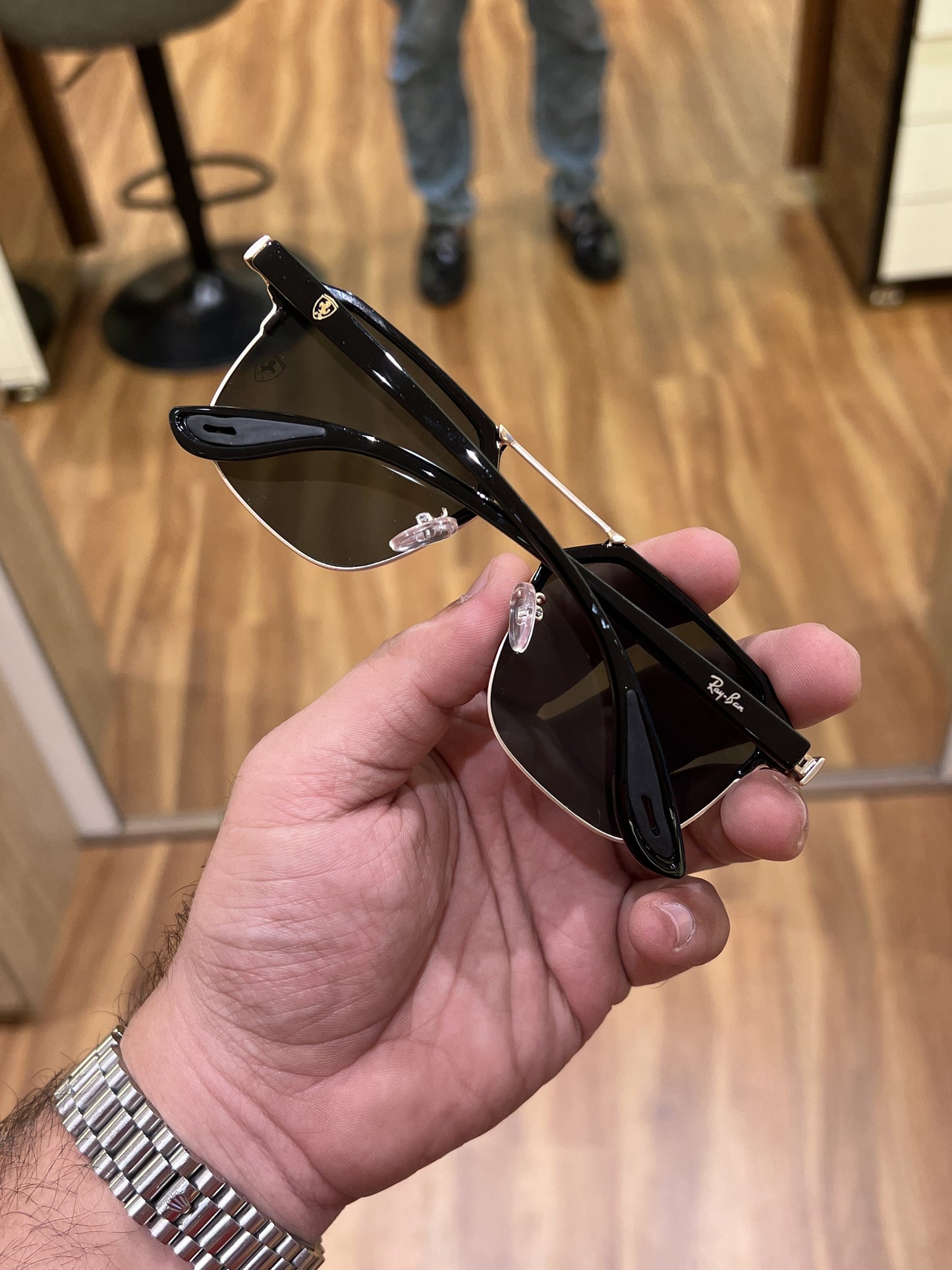 Ray Ban Fancy Sunglass For Daily Causal Evergreen UV Protected For Unisex