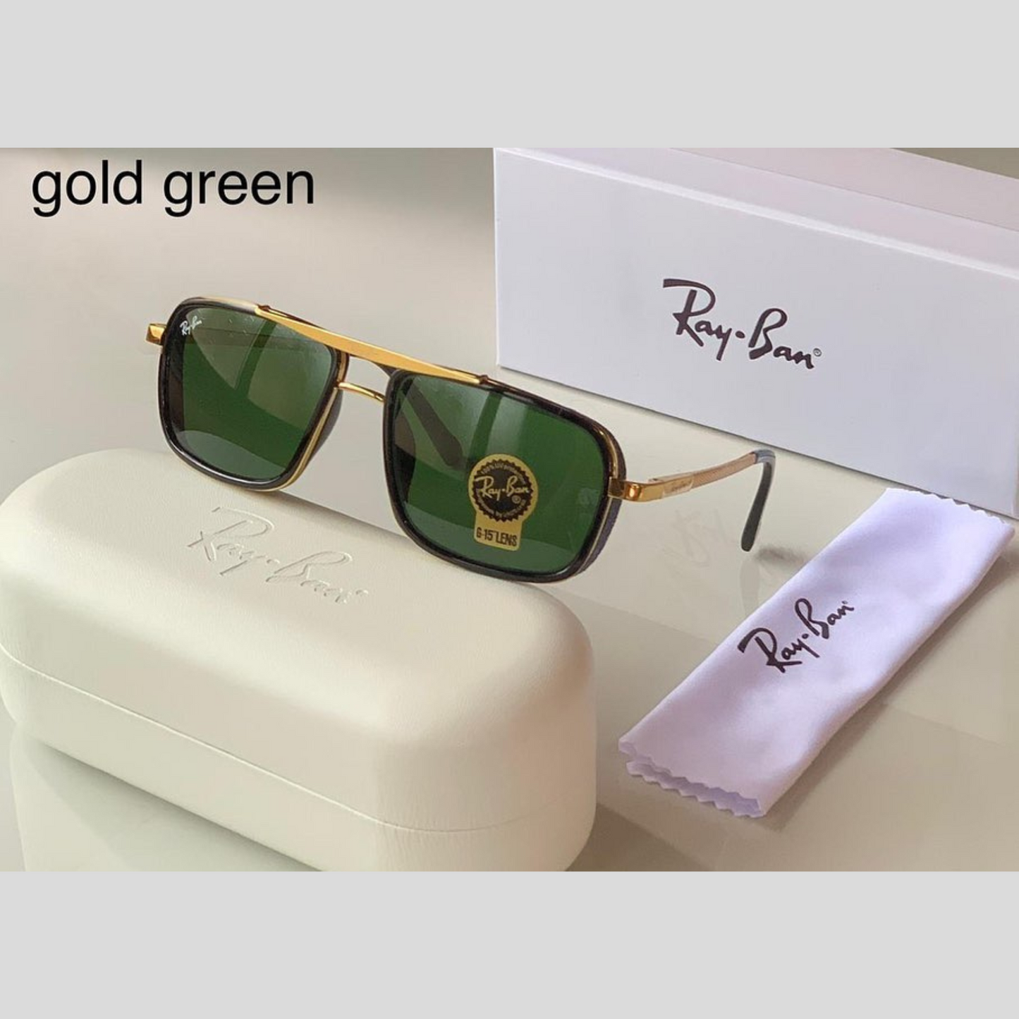 New Stylish Branded Stop Ray With 100% UV Ban Square Side Cap 4413 luxury Men & Women Sunglass