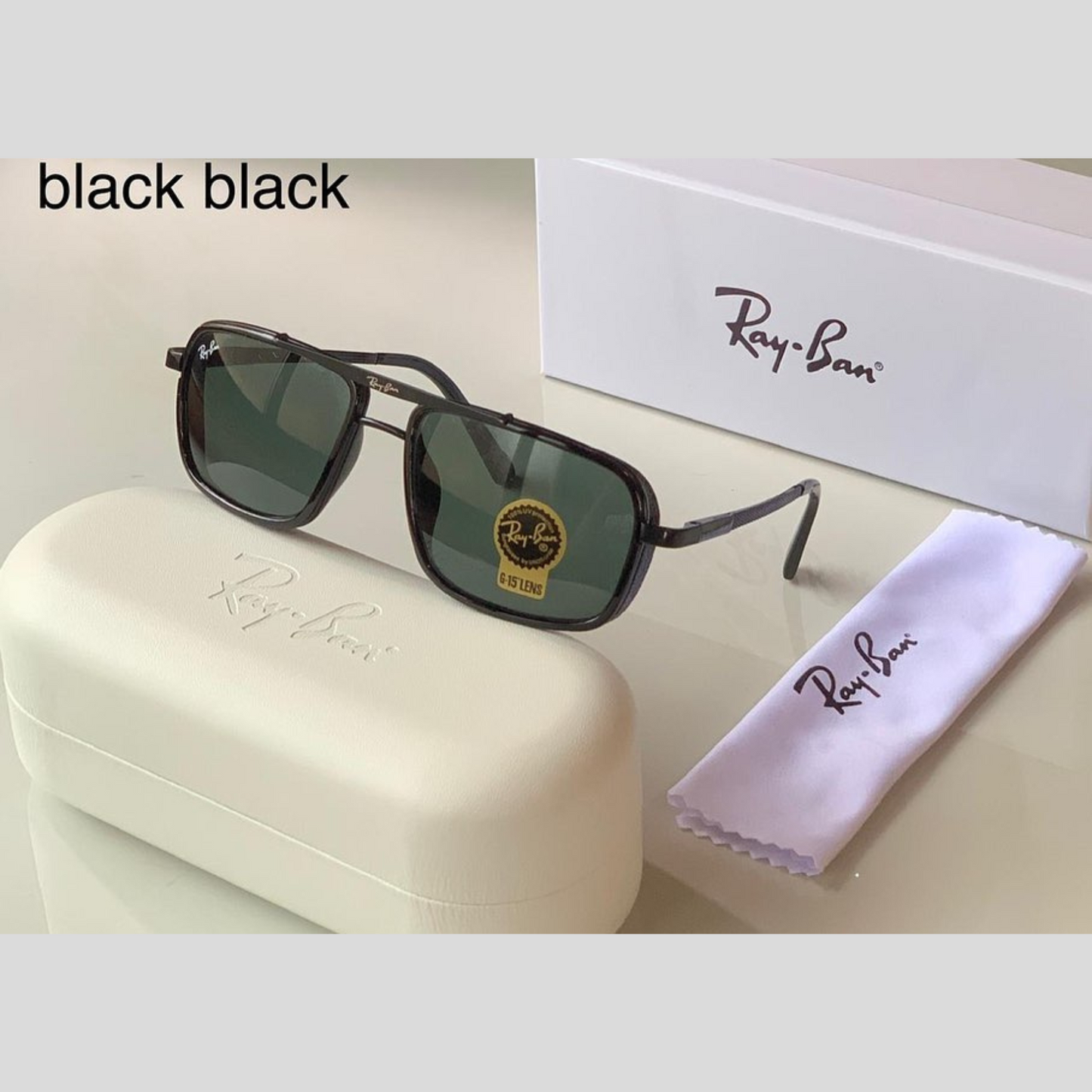 New Stylish Branded Stop Ray With 100% UV Ban Square Side Cap 4413 luxury Men & Women Sunglass