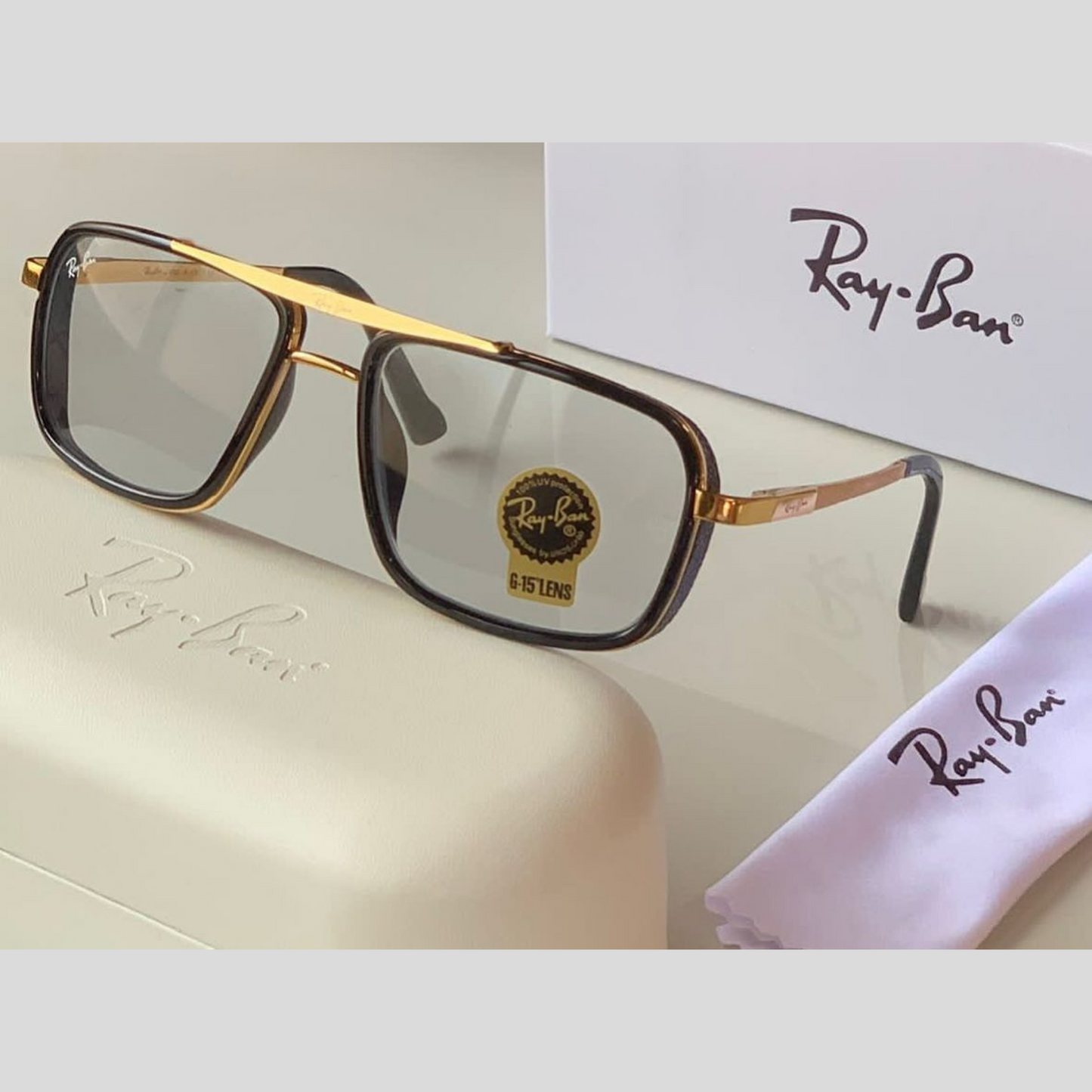 New Stylish Branded Stop Ray With 100% UV Ban Square Side Cap 4413 luxury Men & Women Sunglass