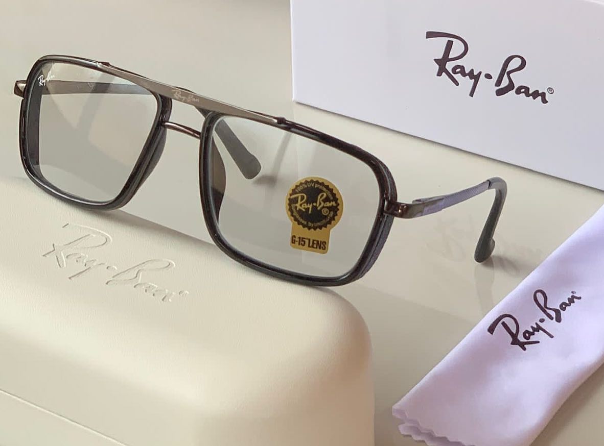 RAY-BAN New Modern Stylish Addition Shaded 4413 Side Cap Square Sunglass For Unisex