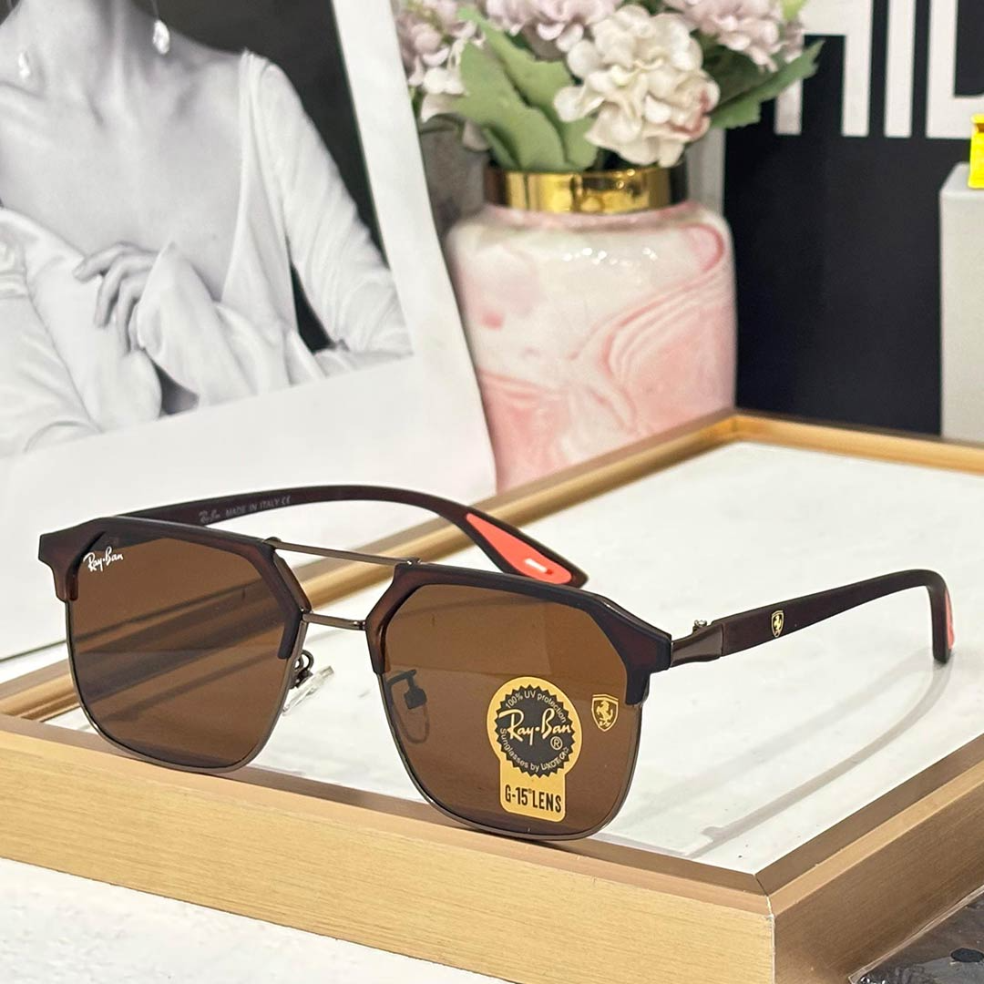 Ray Ban Grey Clear Eyewear For Daily Causal Evergreen UV Protected For Unisex.